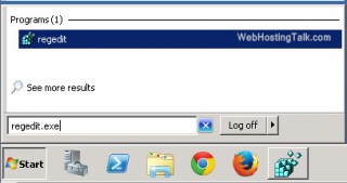 regedit open wht