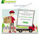 dewlance image based orderpage